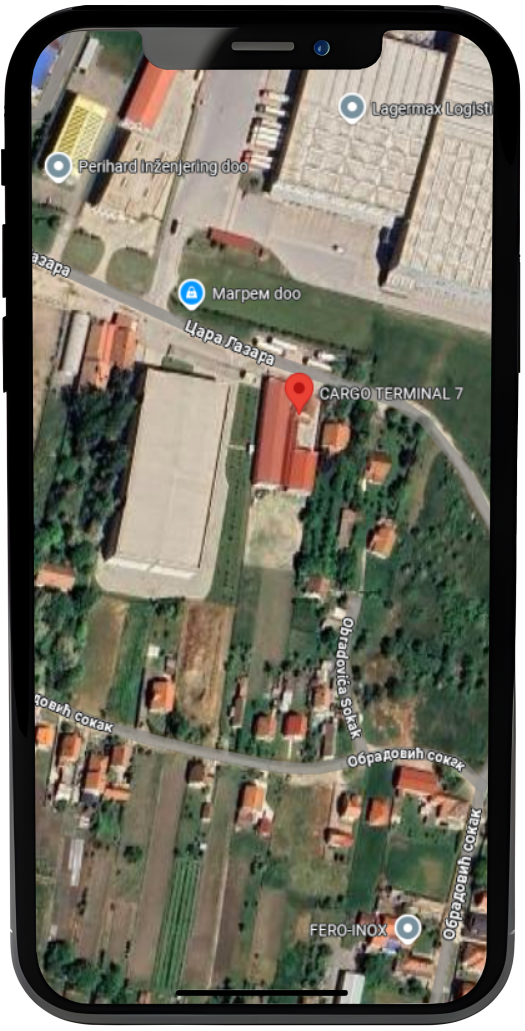 CargoTerminal mapa